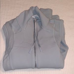 lululemon blue zip up